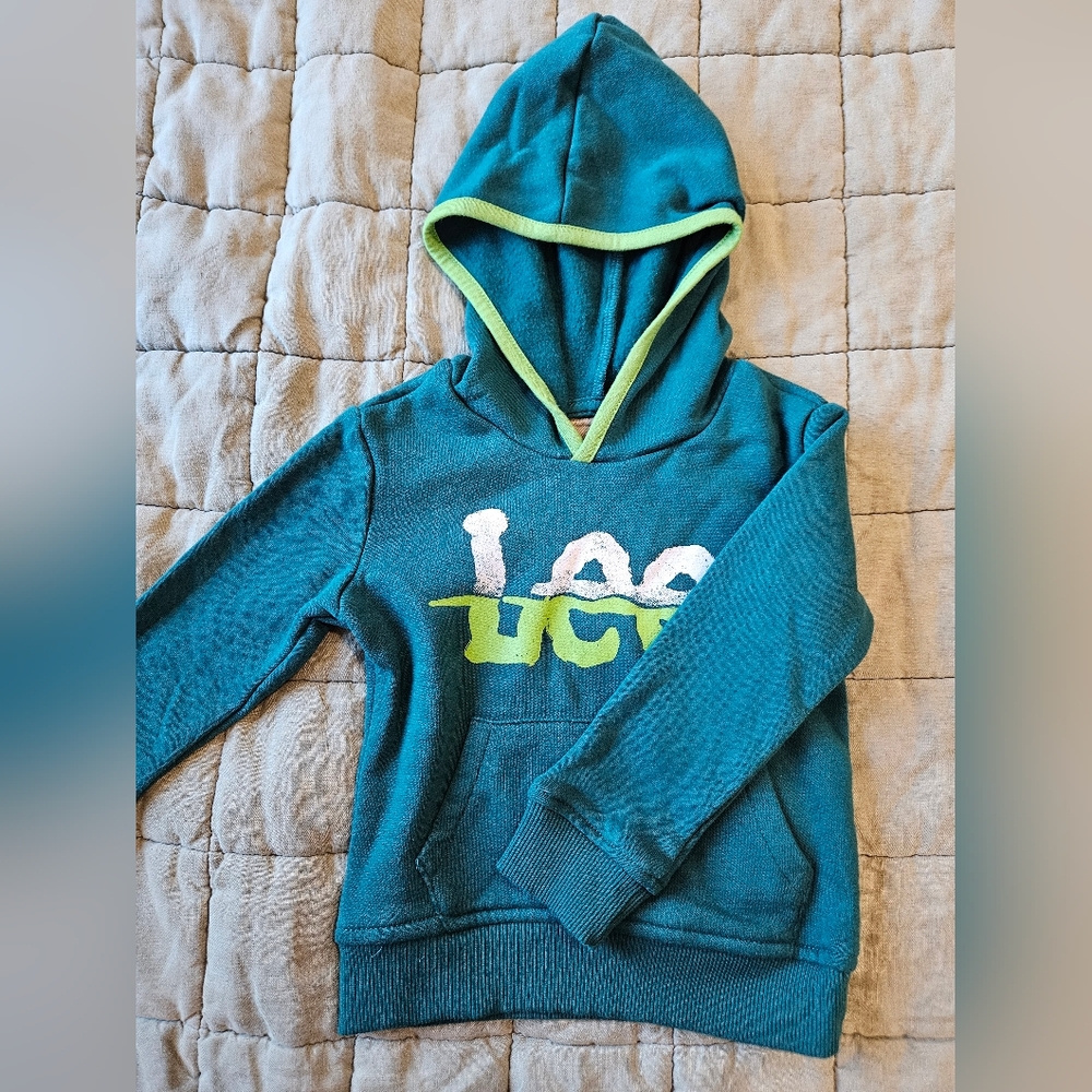 Lee Teal Hooded Sweatshirt